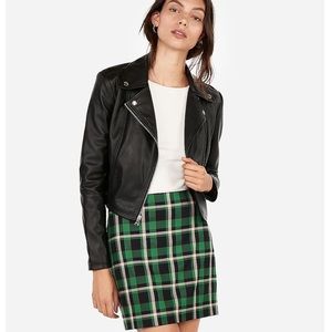 NWT Express Plaid Mini Skirt
